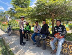 Sosialisasi Keselamatan Lalu Lintas Unit Kamsel Sat Lantas Polres Mamasa Laksanakan Sosialisasi