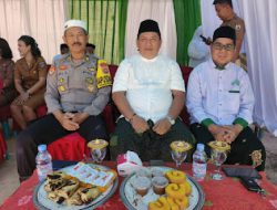 Kabag Ren Polres Mamasa Hadiri Apel Peringatan Hari Santri Nasional di Lapangan Pondok Pesantren Miftahurrisalah, Kecamatan Mamasa
