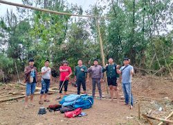 Pembubaran Judi Sabung Ayam di Dusun Rantekepa oleh Sat Reskrim Polres Mamasa