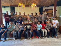 Ngopi Barang, Humas Polda Sulbar Bersama Media Siap Kolaborasi Kawal Pilkada Aman dan Damai