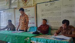 Kapolsek Aralle Polres Mamasa Hadiri Musyawarah Perubahan Anggaran Desa Salutambun Barat Kecamatan Buntumalangka