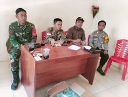 Bhabinakmtibmas Polsek Pana Polres Mamasa Amankan Penyaluran Bantuan Langsung Tunai Dana Desa di Desa Masuppu, Kecamatan Tabang, Kabupaten Mamasa