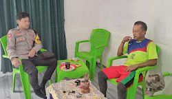 Bhabinkamtibmas Polsek Aralle Polres Mamasa Laksanakan Sambang Kamtibmas, Pantau Situasi Kamtibmas di Desa Binaan