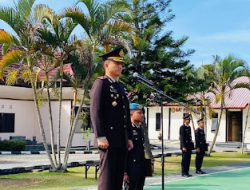 Wakapolres Mamasa Pimpin Upacara Hari kesaktian Pancasila polres Mamasa