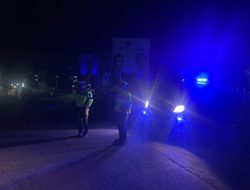 Sat Lantas Polres Mamasa Laksanakan Patroli Blue Light  untuk Jaga Kamtibmas dan Lalu Lintas di Wilayah Hukum Polres Mamasa