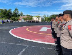 Polda Sulbar Siagakan 578 Personel Jelang Pelantikan Presiden RI