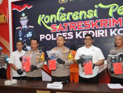Polres Kediri Kota Berhasil Amankan Tersangka Penganiayaan di Balowerti.
