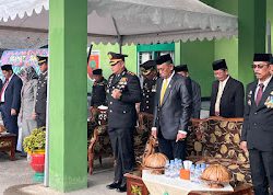 Kapolres Sinjai Hadiri Upacara Peringatan HUT TNI ke-79 Tahun 2024