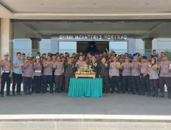 Kapolres Gowa Berikan Kejutan di Hut TNI ke-79.