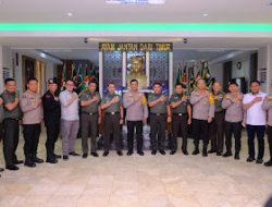 Perkuat Soliditas TNI, Polri Dan Pemerintah Jelang Pilkada, Kapolda Sulsel Berkunjung Ke Forkopimda.