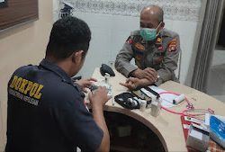 Pastikan Personel OMP Sehat, Dokkes Polresta Mamuju Periksa Kesehatan Dan Berikan Vitamin