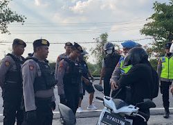 Menjelang Laga Persibo vs Persela, Polres Bojonegoro Terapkan Penyekatan Suporter