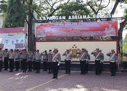 Polres Bantaeng Laksanakan Apel Gelar Pasukan Operasi Sebra Pallawa