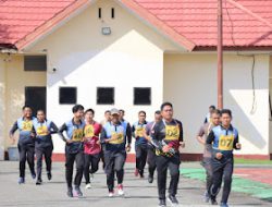 Tingkatkan Kesehatan dan Kinerja Personel, Polres Pasangkayu Gelar Tes Kesamaptaan Jasmani Tahap II