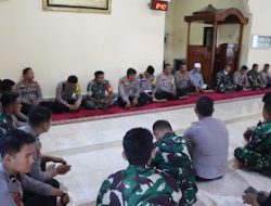 Pererat Sinergitas Antara TNI-Polri, Polres Pasangkayu Gelar Binrohtal Bersama