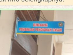Di Sinyalir Bidang  Pembinaan Pendidikan Dasar, Diduga Alergi Terhadap Wartawan