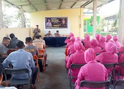 Polsek Bajeng Polres Gowa Gelar Acara Pelepasan Personel Purna Bakti.