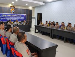 Itwasda Polda Sulbar Lakukan Audit Kinerja Tahap II Tahun 2024 di Polres Pasangkayu