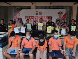 Polres Jember Berhasil Ungkap Pemalsuan Dokumen Lintas Provinsi, Lima Pelaku Diamankan.