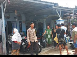 Bhabinkamtibmas Kel. Katangka Lakukan Sambang Warga, Berikan Himbauan Kamtibmas.