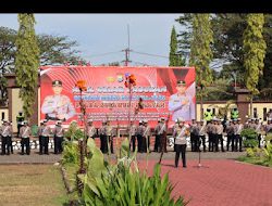 Wakapolda Sulsel Pimpin Apel Gelar Pasukan Operasi Zebra Pallawa 2024.