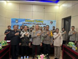 Polres Gowa Sambut Tim Peneliti Puslitbang Polri Evaluasi Rekrutmen Anggota Polri.