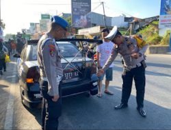 Operasi Zebra Pallawa 2024: Satlantas Polres Gowa Tindak Pengendara Gunakan Knalpot Brong.