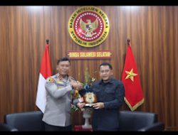 Silaturahmi Kapolda Sulsel Bersama Kabinda Sulsel: Perkuat Sinergitas untuk Pilkada Aman dan Kondusif.