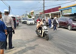 SubSatgas Sek Somba Opu Melakukan Pam Kampanye Gubernur.