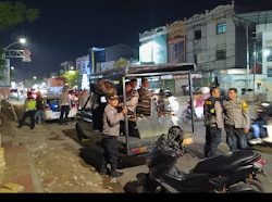 Antisipasi Guantibmas Malam Hari, ini yang dilakukan Polsek Somba Opu.