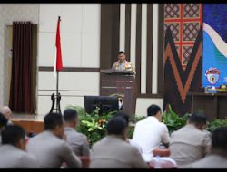 Kapolres Gowa Hadiri Taklimat Awal Audit Kinerja ITWASDA Polda Sulsel Tahap II T.A. 2024.