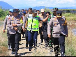 Polda Gorontalo Kerahkan Tim Inafis Lakukan Identifikasi Korban Pesawat Jatuh di Pohuwato.