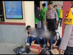 Sidak Ke Polsek Somba Opu, Kapolres Gowa Dapati Pelajar Membolos dan Berikan Hadiah Ini.