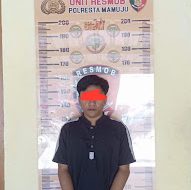 Resmob Polresta Mamuju Ringkus Pelaku Pencurian Handphone .