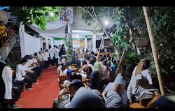 Personel BKO Batalyon A Pelopor dan Polsek Somba Opu Kawal Kampanye Tatap Muka Paslon “Aurama” di Gowa.