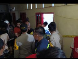 Respon Cepat personil Polsek Somba Opu datangi TKP penemuan mayat.