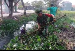 Karya Bakti Pembersihan Sungai, Wujudkan Lingkungan yang Bersih Aman Bebas Banjir.