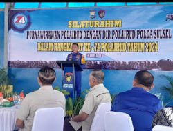 Silaturahmi Ditpolairud Polda Sulsel Bersama Purnawirawan Polairud dalam Rangka HUT ke-74 Polairud.