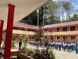 Kegiatan Unit Kamsel Sat Lantas Polres Mamasa Sosialisasi Keselamatan Lalu Lintas di SMKN 1 Mamasa