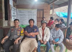 Bhabinkamtibmas Polsek Pana Laksanakan Sambang untuk Pantau Situasi Kamtibmas di Desa Binaan