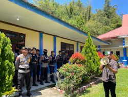 Polres Mamasa Amankan Aksi Unjuk Rasa Aliansi Mahasiswa di Kantor Dinas Pendidikan