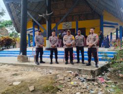 Pengamanan Kampanye Dialogis Calon Gubernur oleh Personel Polsek Sumarorong Berjalan Aman dan Lancar