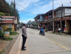 Polres Mamasa Laksanakan Pergelaran Ambang Gangguan Pagi, Cegah Terjadinya Gangguan Kamtibmas Di Pagi Hari