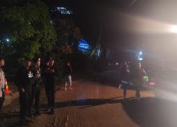 Personil Sat samapta Polres Mamasa Laksanakan Kegiatan Patroli untuk menjaga Keamanam di Wilayah Hukum Polres Mamasa