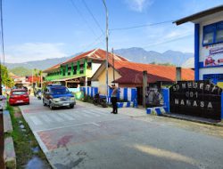 Satlantas Polres Mamasa Laksanakan Pengamanan Ambang Gangguan Pagi di Titik Rawan Lalu Lintas