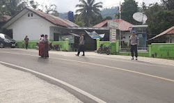 Polsek Pana Laksanakan Pergelaran Pasukan Pengamanan Ambang Gangguan untuk Keamanan Lalu Lintas