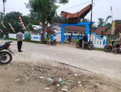 Polsek Sumarorong Laksanakan Pengaturan Untuk menjaga Kelancaran Lalu Lintas di Wilayah Hukun Polsek Sumarorong