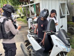 Sepekan Razia, Ditlantas Polda Sulbar Keluarkan 687 Surat Tilang