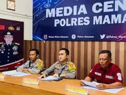 Polres Mamasa Gelar Press Release Hasil Operasi Zebra Marano 2024