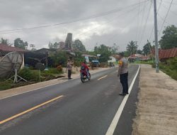 Polsek Pana Polres Mamasa Laksanakan Pergelaran Pasukan Pengamanan Ambang Gangguan Pagi di Wilayah Hukum Polsek Pana